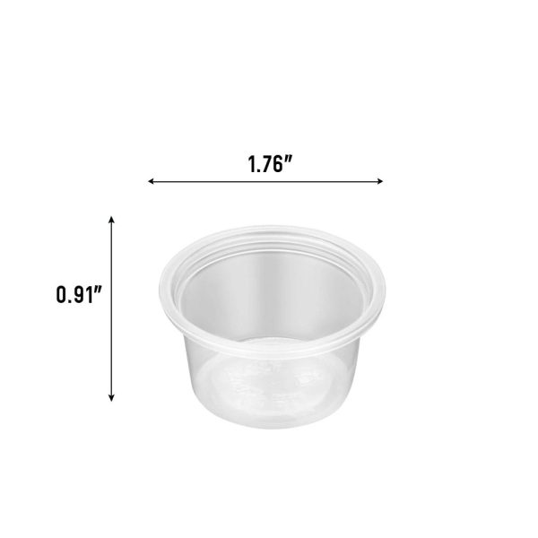 0.75oz Portion Cup (Cup Only) - 2500 Pcs - Image 3