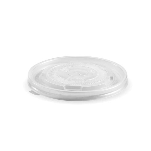 115mm PP Plastic Lid for PB12-32 Paper Bowl - 500 Pcs