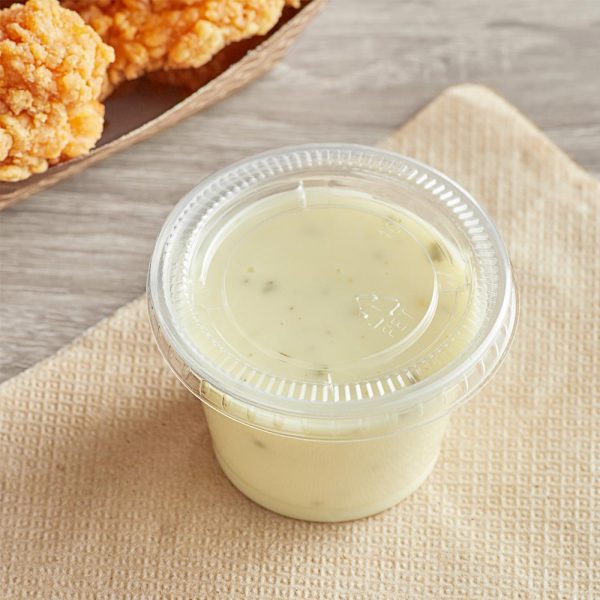 1.5-2.5oz Portion Lids (Lid Only) - 2500 Pcs - Image 2