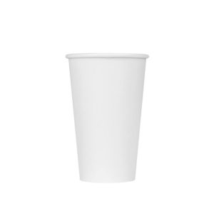 16oz White Hot Paper Cup - 1000 Pcs