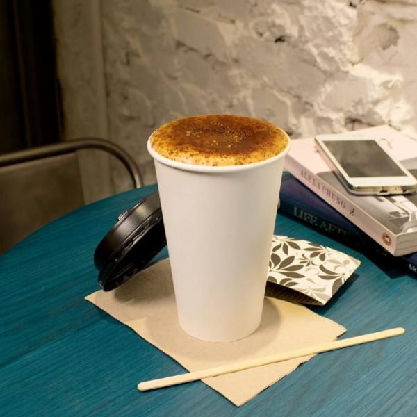 16oz White Hot Paper Cup - 1000 Pcs - Image 3