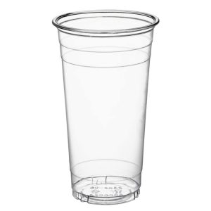 20oz PET Clear Plastic Cups - 1000 Pcs