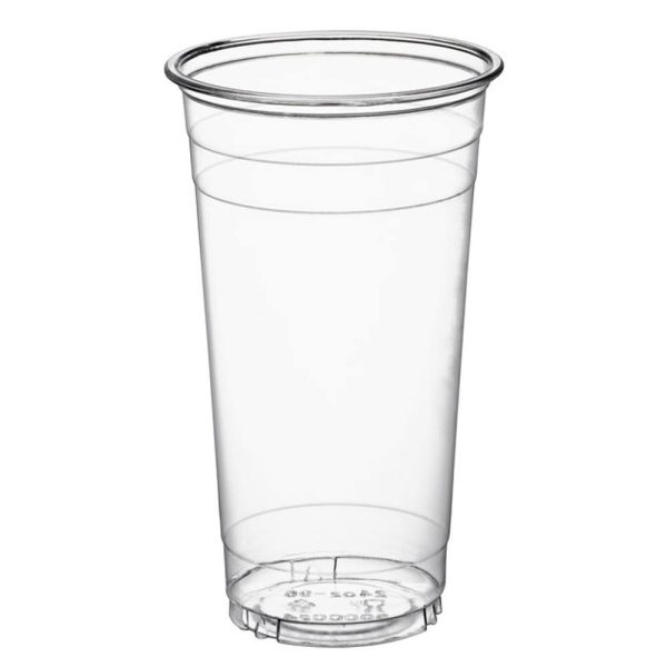 20oz PET Clear Plastic Cups - 1000 Pcs