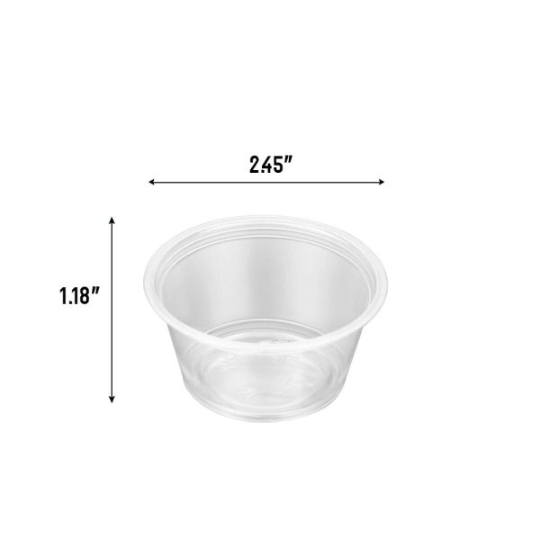 2oz Portion Cup (Cup Only) - 2500 Pcs - Image 2
