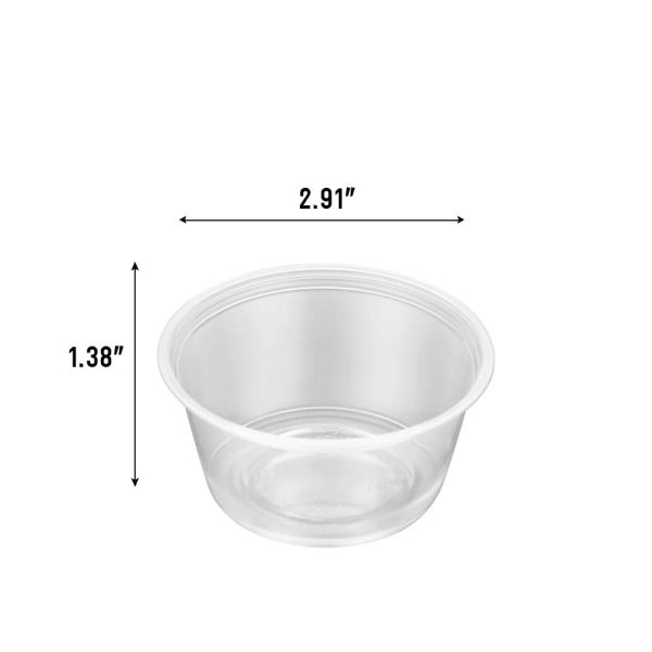 3.25oz Portion Cup (Cup Only) - 2500 Pcs - Image 3