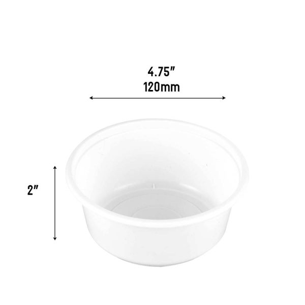 360P | 12oz White PP Bowls (Base Only) - 1000 Pcs - Image 2