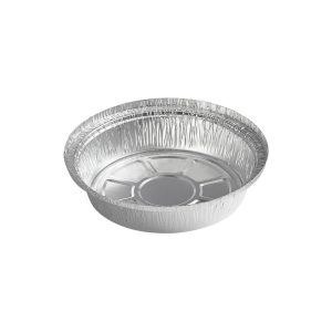 7" Round Aluminum Foil Container (Base Only) - 500 Pcs