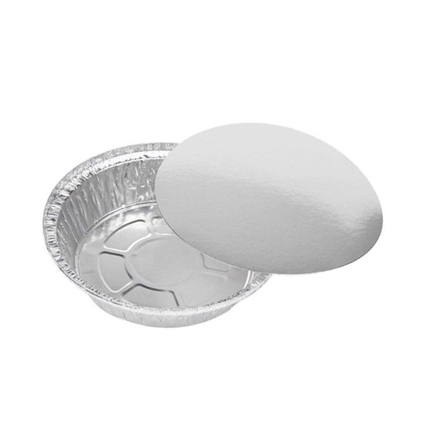 7" Round Aluminum Foil Container (Base Only) - 500 Pcs - Image 3