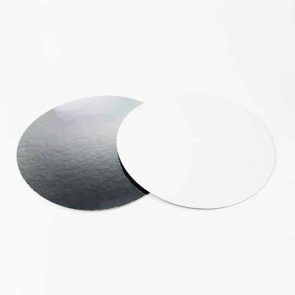 7" Heavy Duty White Foil Paper Lid (Lid Only) - 500 Pcs