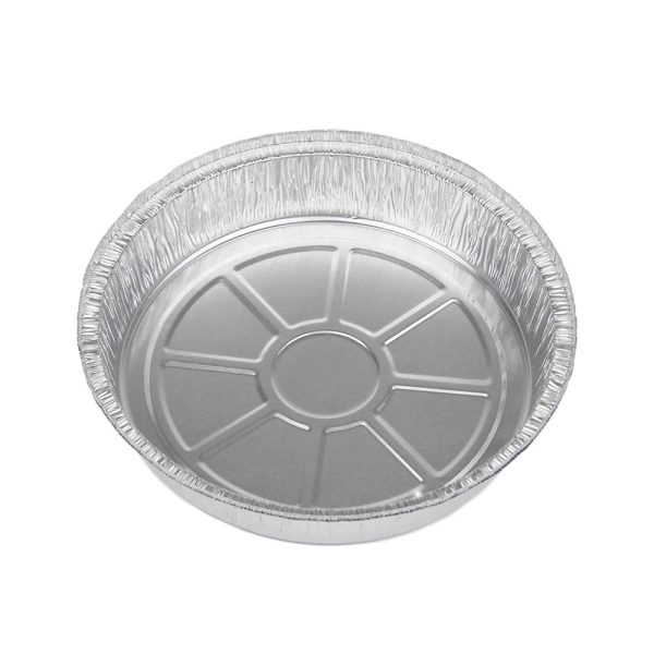 8" Round Aluminum Foil Container (Base Only) - 500 Pcs - Image 2