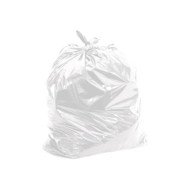 35x50" Strong CLEAR Garbage Bags - 150Pcs