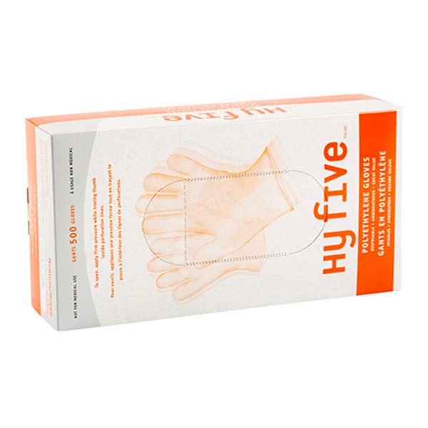 Hy Five Poly Gloves HDPE - 10,000 Pcs - Image 3