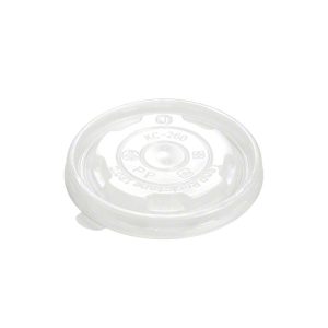 JC-95 | 95mm PP Clear Round Lid - 1000 Pcs