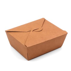 #3 | 69oz Eco-Friendly Kraft Take-Out Box 7.75x5.5x2″ - 200 Pcs
