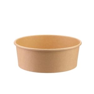 40oz | 1300ml Kraft Round Paper Bowl (Base Only) - 270 Pcs