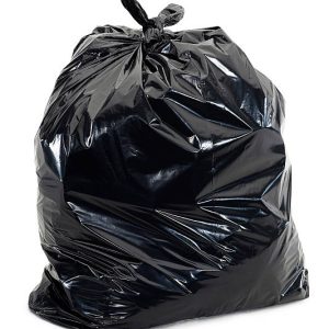42x48" Strong Black Garbage Bag - 100 Pcs