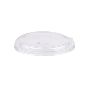 150mm PET Clear Round Lid for PBK20-32oz (Lids only) - 300pcs