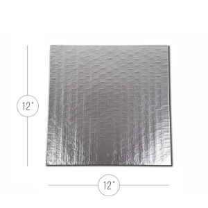 12x12' McNairn Foil Plain Insulation Wrap-1000pcs