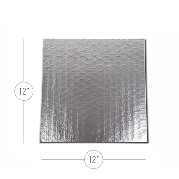 12x12' McNairn Foil Plain Insulation Wrap-1000pcs