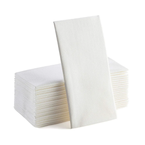1 Ply white Airlaid Napkin 16x16.5" - 1000pcs