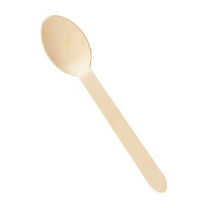 6.5" compostable spoon