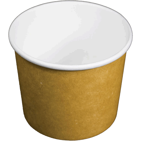 16oz Kraft Paper Soup cups (Base only) - 500Pcs