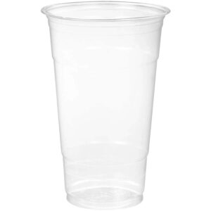 24oz PET Plastic cups - 600Pcs