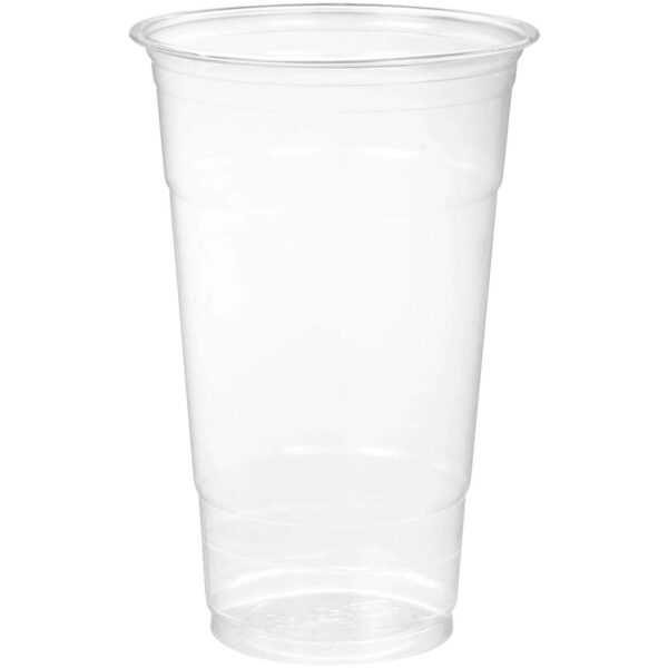 24oz PET Plastic cups - 600Pcs