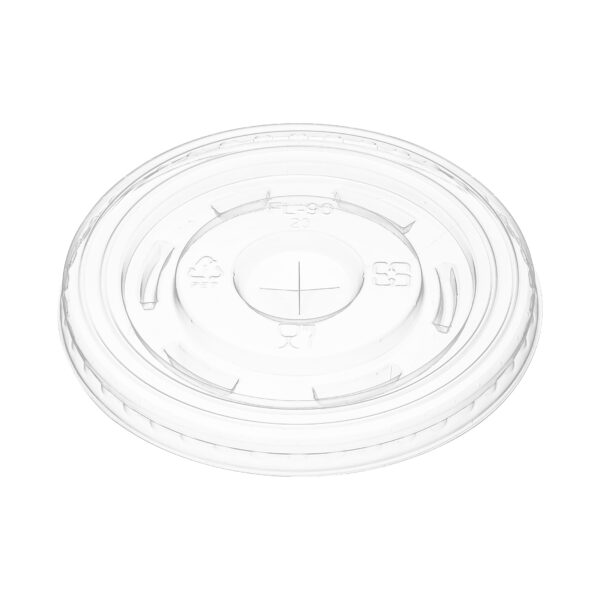90mm Clear PET lids for 10-20oz paper cup - 1000pcs