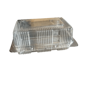V06 | 9.5 x 6.7 x 4" Clear PET Bakery clamshell - 400Pcs