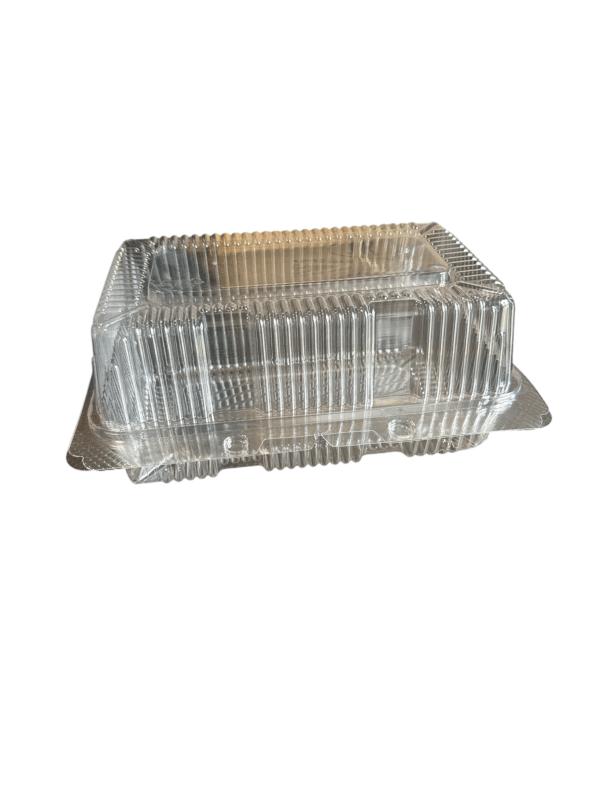 V06 | 9.5 x 6.7 x 4" Clear PET Bakery clamshell - 400Pcs