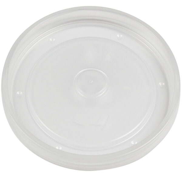 PP Lid for 24oz/32oz Delux Paper Food Container -250pcs a Case