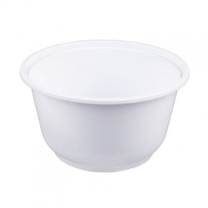 850FBM | 28oz white PP Bowls (Base only) - 600pcs