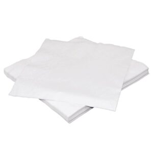 1 ply Lunch Napkin White 1/4 Fold (500 pcs x 12 pckts) -6000pcs