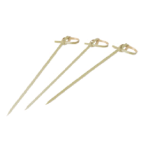 6" Knotted Bamboo Skewers -1000pcs